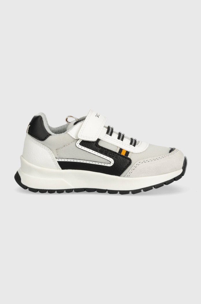 Dječje tenisice Geox imitacija zrnate kože bijela J25GMB.014ME.24.27.PPYX