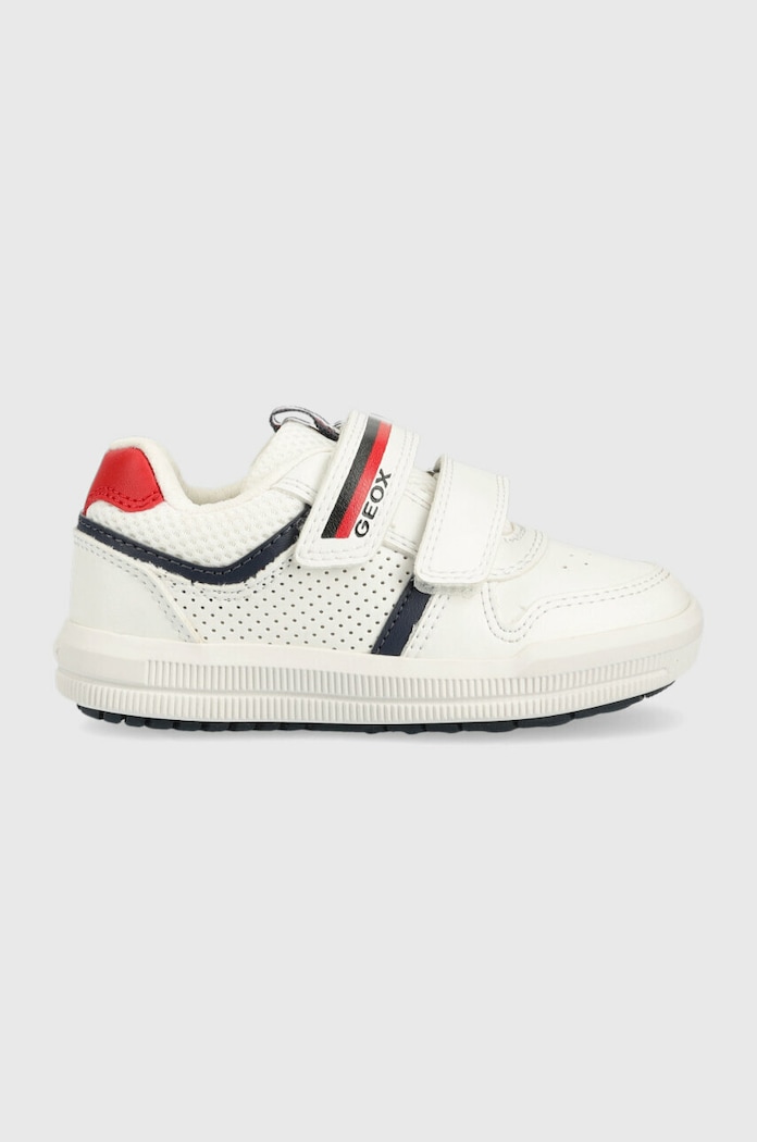 Geox sneakersy dziecięce imitacja skóry licowej biały J354AA.0BC14.24.27