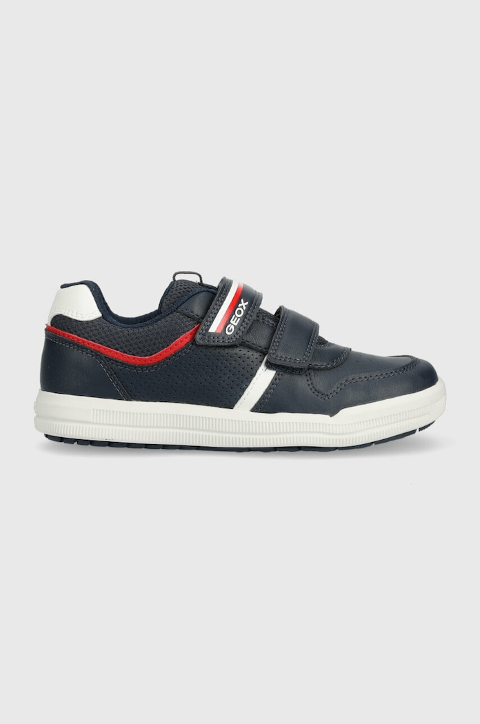 Geox sneakersy dziecięce imitacja skóry licowej granatowy J354AA.0BC14.28.35