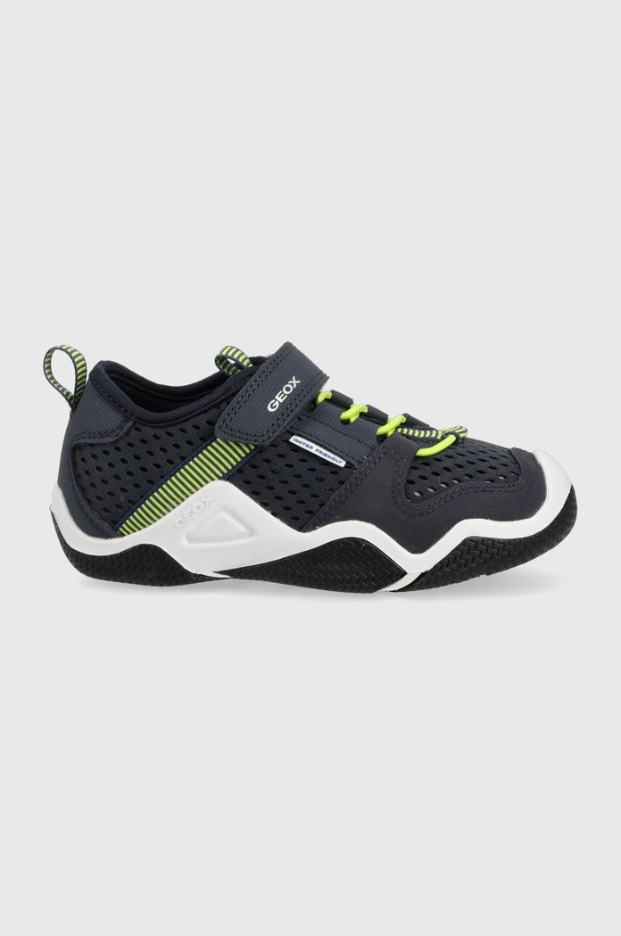 Dětské sneakers boty Geox textilní námořnická modř J3530A.01450.28.35.PPYX