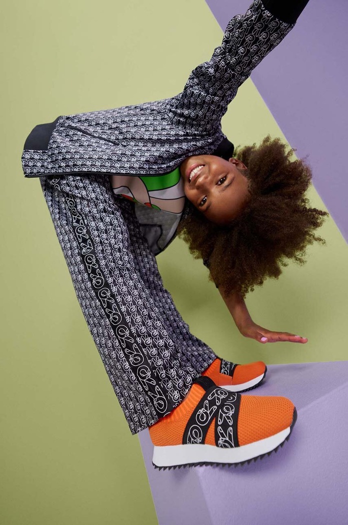 Dětské sneakers boty Reima Planet friendly oranžová 5400074A
