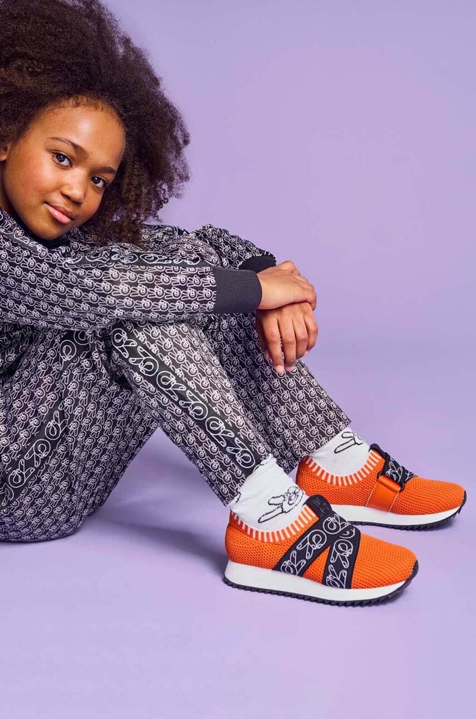 Dětské sneakers boty Reima 5400074A oranžová SS23