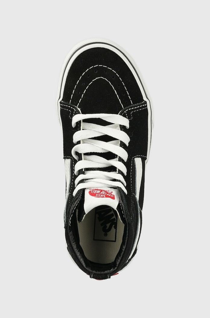 Vans trampki dziecięce UY SK8 Hi BLACK/TRUE WHIT VN000D5F6BT1 czarny