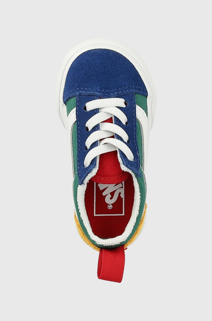 Dječje tenisice Vans TD Old Skool Elastic Lace VNYC MBLUE šarena VN0A4TZOR1Q1