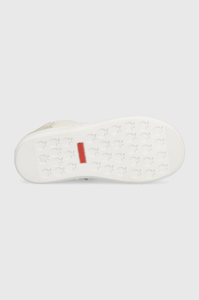 Dětské kožené sneakers boty Shoo Pom O4DTAD0402 šedá