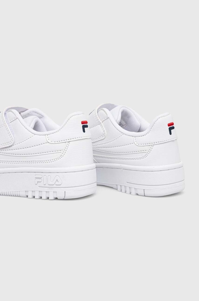 Chlapec Detské tenisky Fila FXVENTUNO VELCRO FFK0012 biela