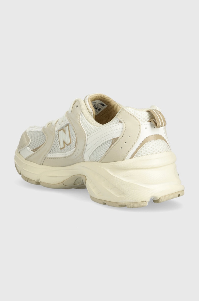 Chlapec Detské tenisky New Balance NBGR530 GR530 béžová