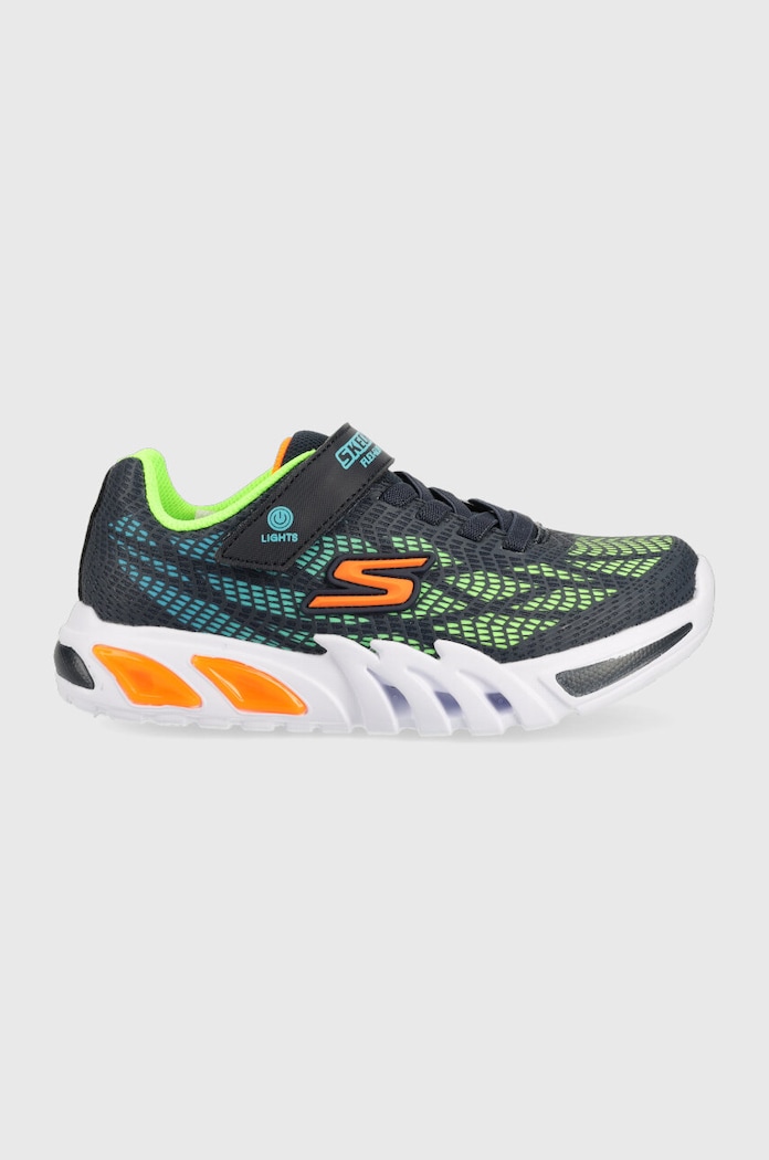 Skechers sneakers pentru copii Flex-Glow Elite Vorlo sintetic bleumarin 400137L.PPYX