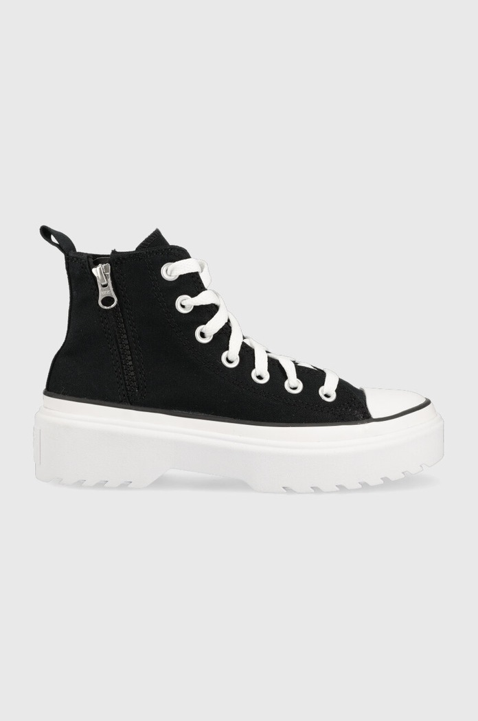 Converse gyerek sportcipő magas fekete A03011C