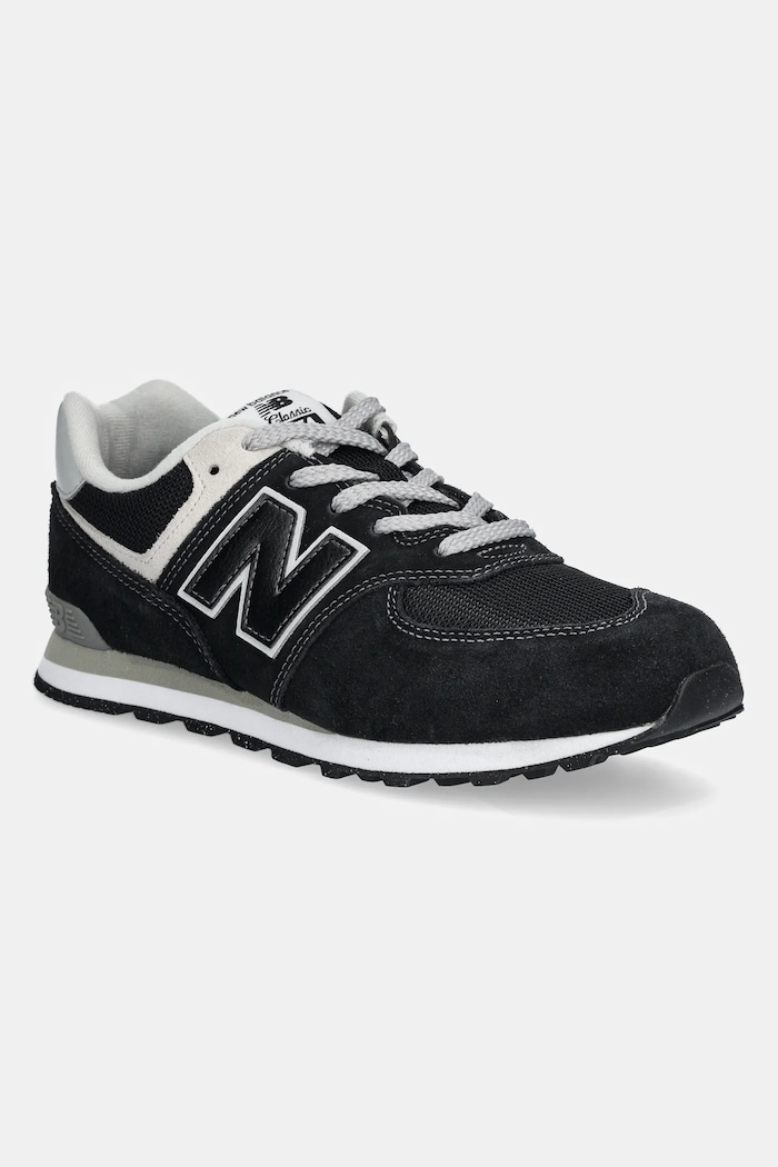 New Balance scarpe da ginnastica per bambini GC574EVB pelle scamosciata nero GC574EVB