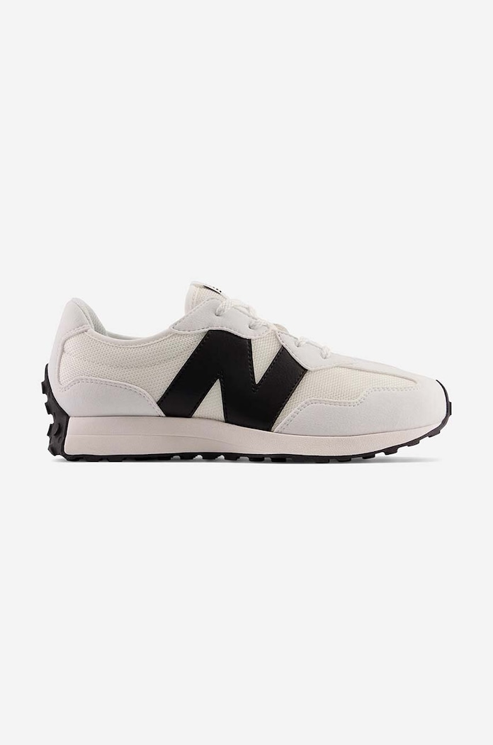 Παιδικά sneakers New Balance GS327CWB δέρμα σαμουά λευκό GS327CWB
