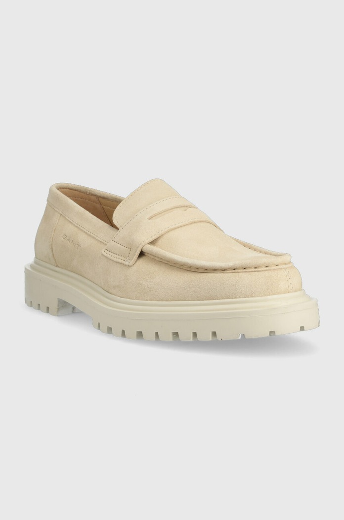 Gant mokasyny zamszowe Jackmote 26673779.G151 beżowy SS23