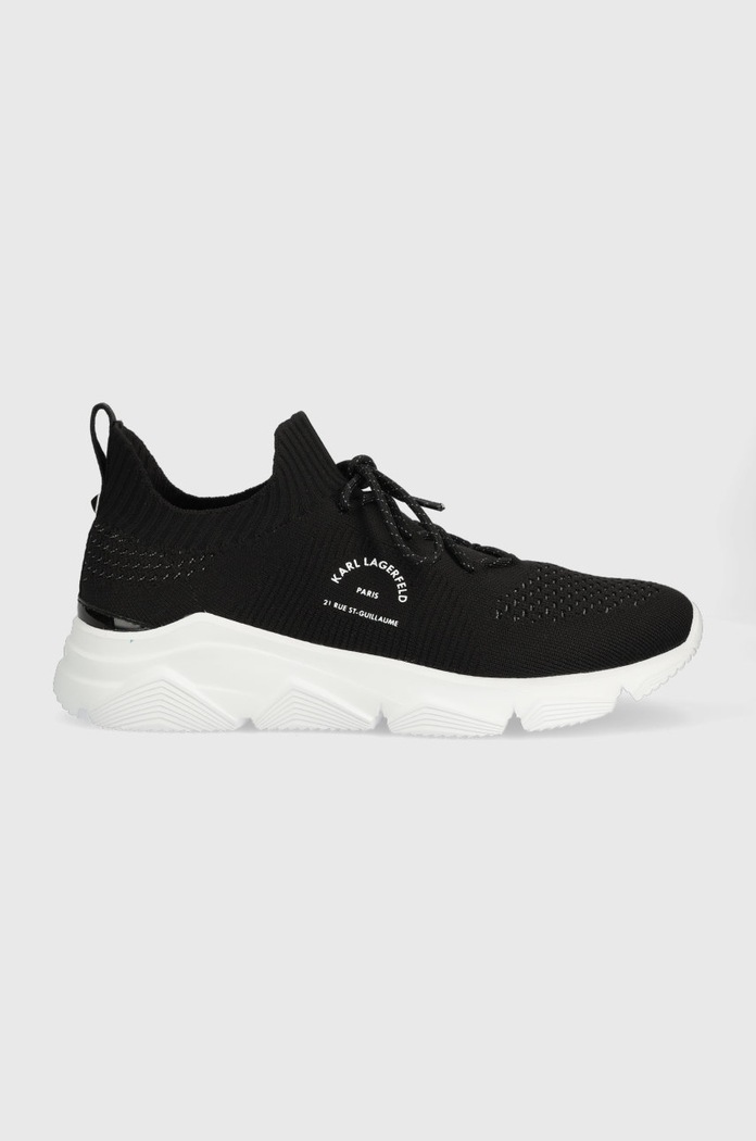 Karl Lagerfeld sneakersy VERGER syntetyczny czarny KL51638.K00