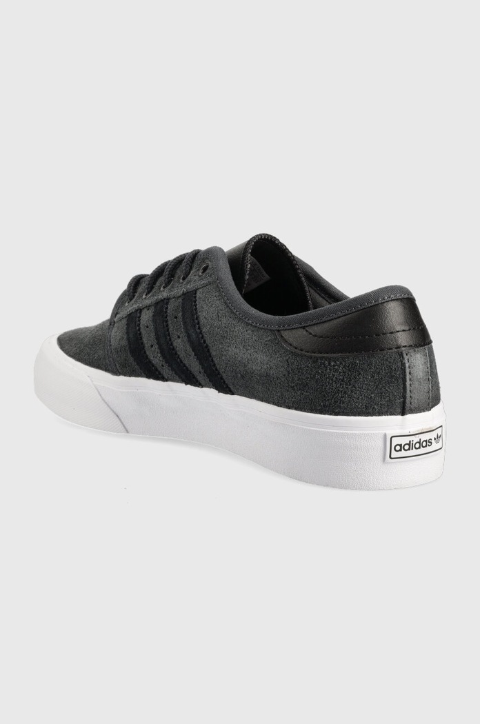 Boty Semišové tenisky adidas Originals GX2075 černá