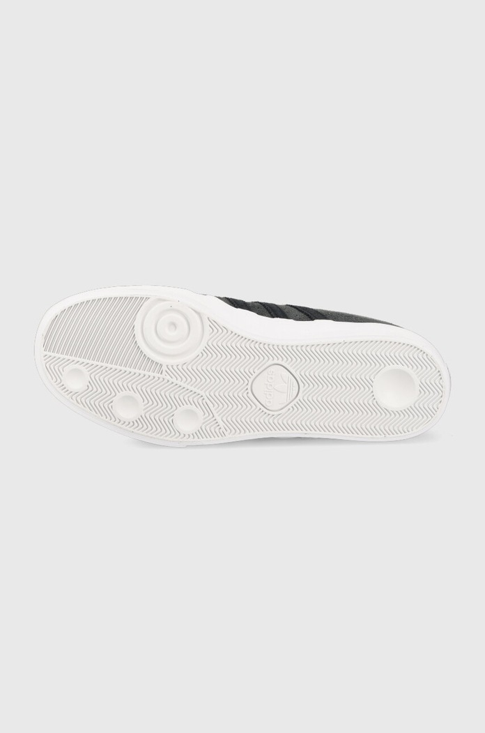 Semišové tenisky adidas Originals GX2075 černá
