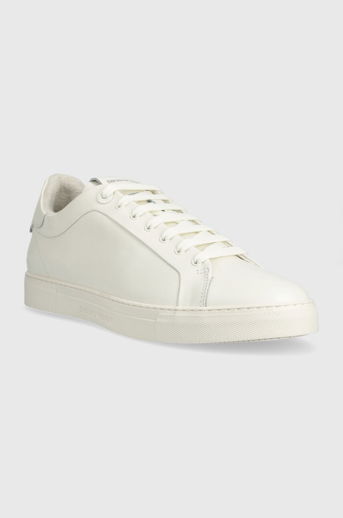 Emporio Armani sneakersy skórzane X4X598.XF662.00894 biały SS23