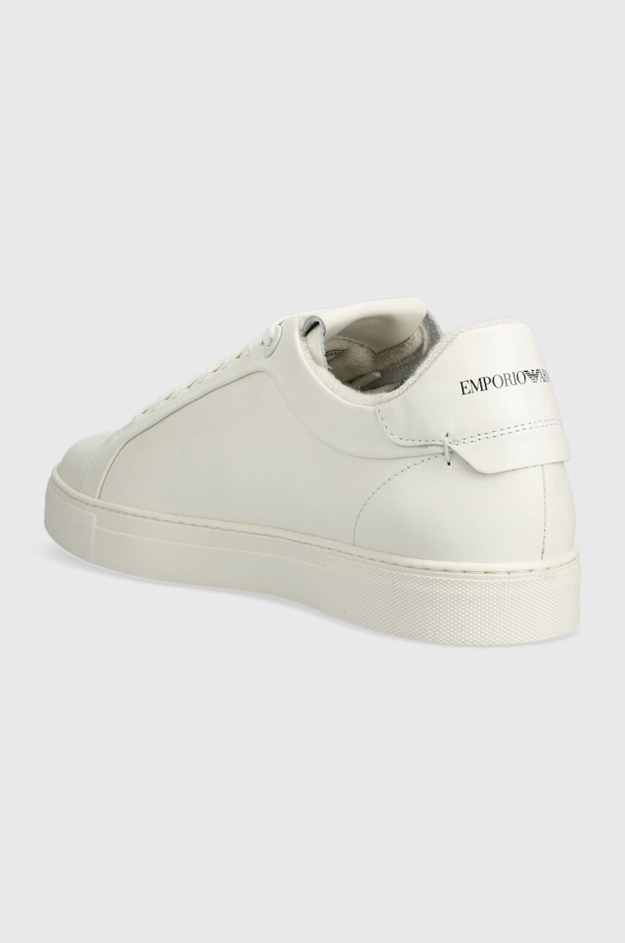 Obuwie Emporio Armani sneakersy skórzane X4X598.XF662.00894 biały
