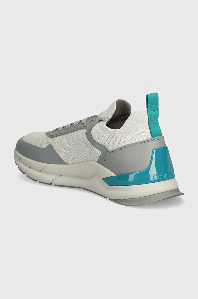 Παπούτσια Sneakers Calvin Klein LOW TOP LACE UP MIX HM0HM00918 γκρί