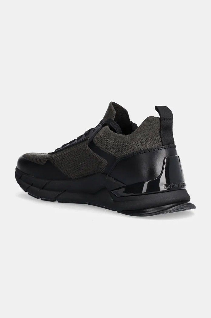 Обувки Маратонки Calvin Klein LOW TOP LACE UP MIX HM0HM00918 зелен