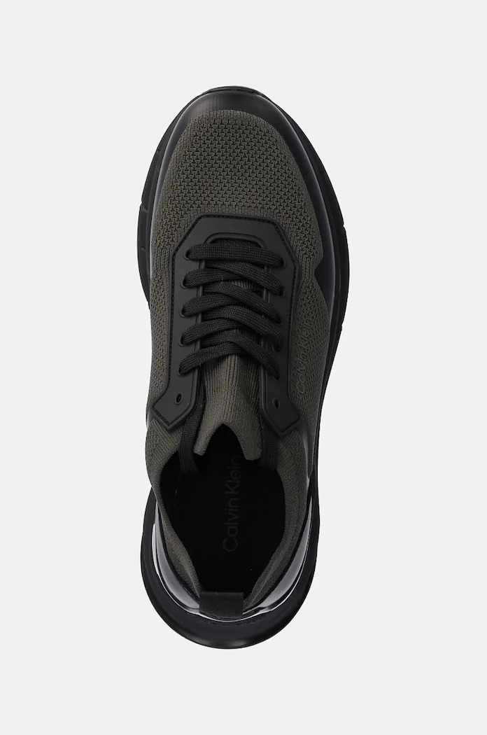 Маратонки Calvin Klein LOW TOP LACE UP MIX зелен HM0HM00918