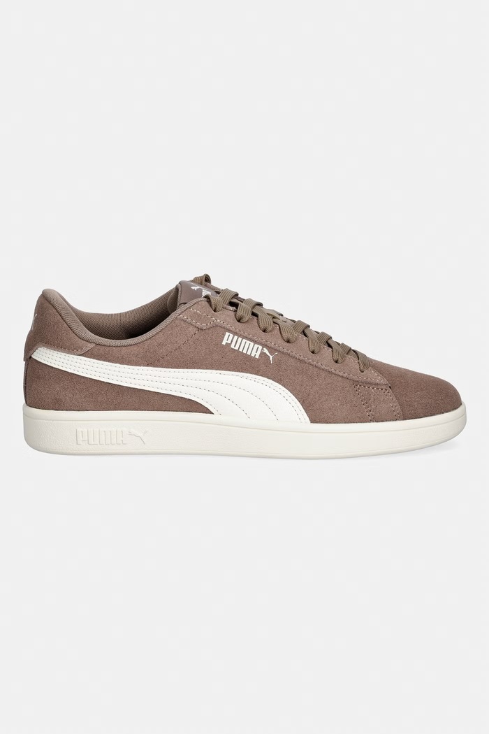 Puma PUMA Smash 3.0 ανδρικά σουέτ sneakers 390984 καφέ SS26