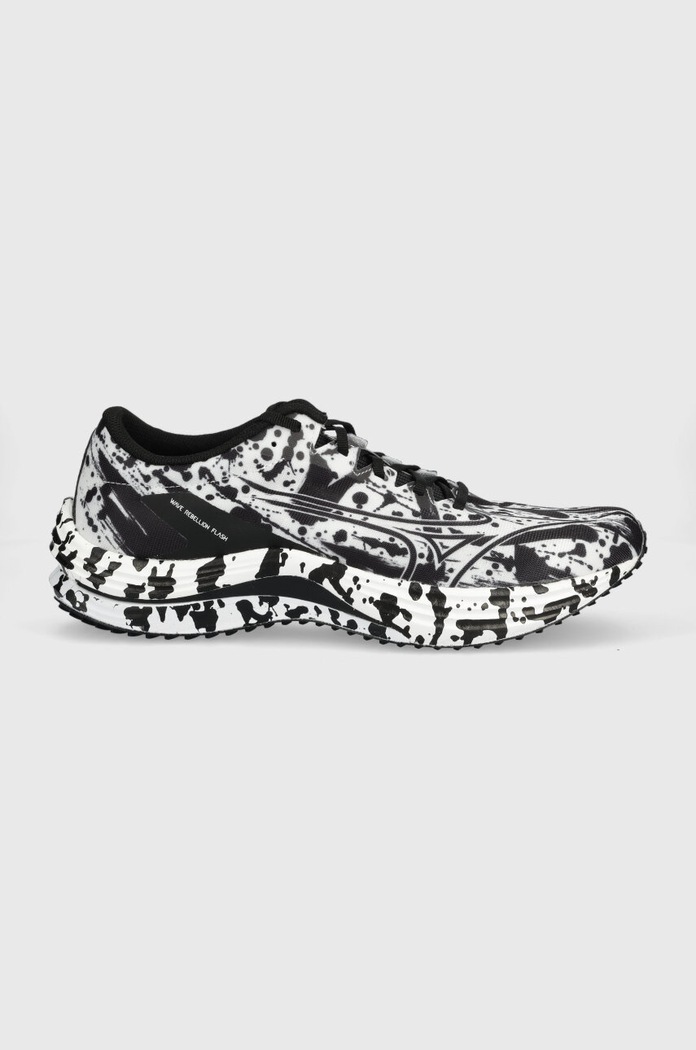 Mizuno buty do biegania Wave Rebellion Flash syntetyczny czarny J1GC2336