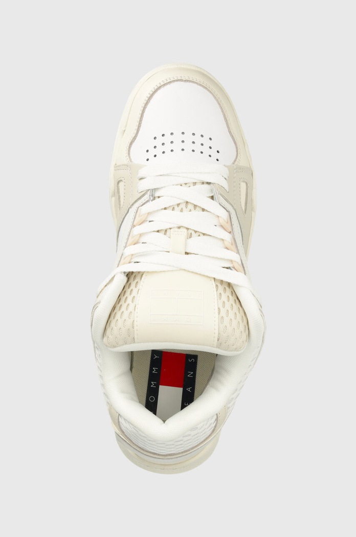 Tommy Jeans sportcipő SKATER TONGUE bézs EM0EM01158