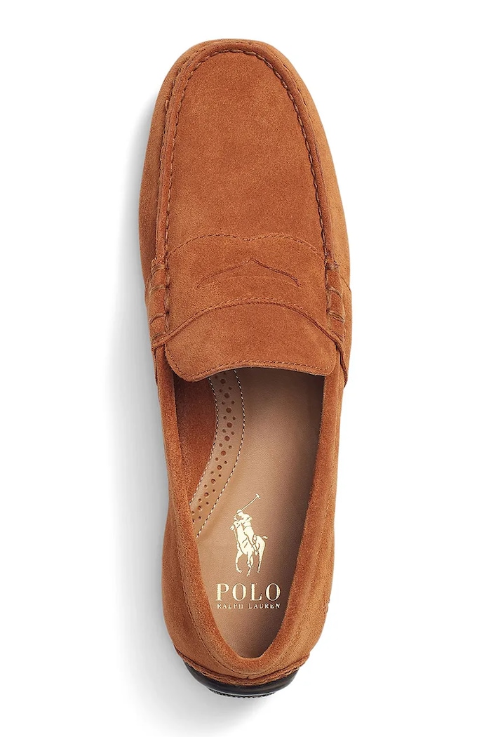 Obuv Semišové mokasíny Polo Ralph Lauren REYNOLD 803893741003 hnedá