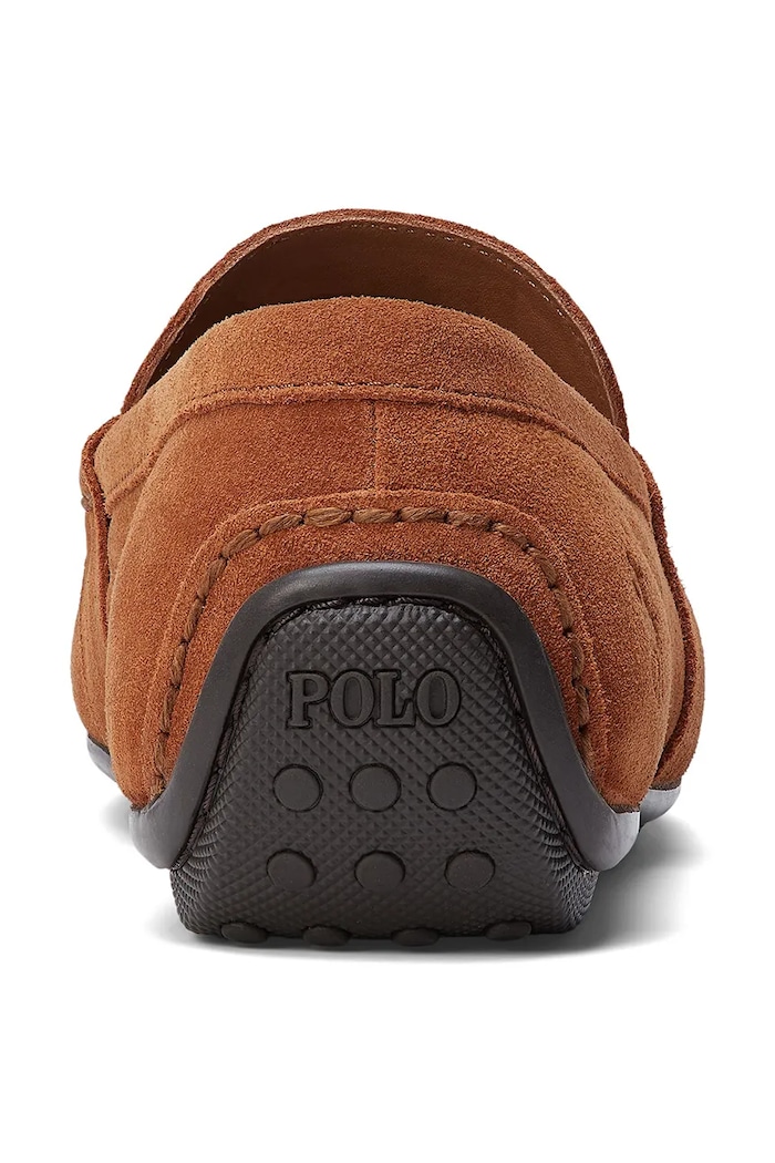 Semišové mokasíny Polo Ralph Lauren REYNOLD hnedá 803893741003