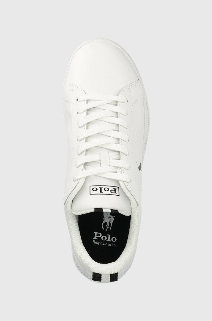 Polo Ralph Lauren sneakersy skórzane Hrt Ct II biały 809860883006