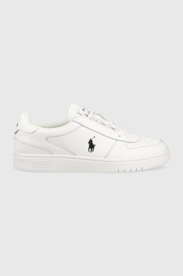 Polo Ralph Lauren sneakersy Polo CRT PP tekstylny biały 809885817002