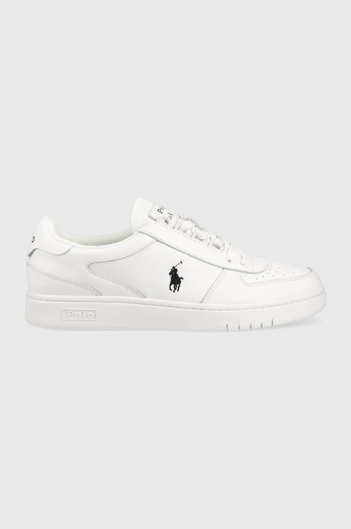 Polo Ralph Lauren sneakersy Polo CRT PP tekstylny biały 809885817002