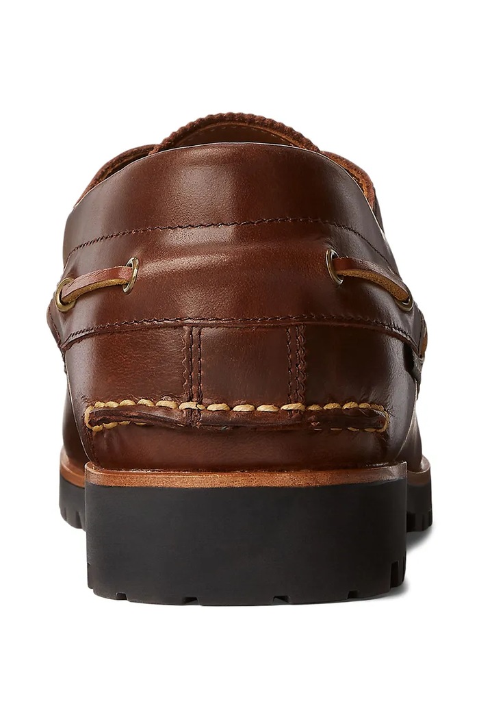 Polo Ralph Lauren półbuty skórzane Ranger Deck brązowy 812898336001