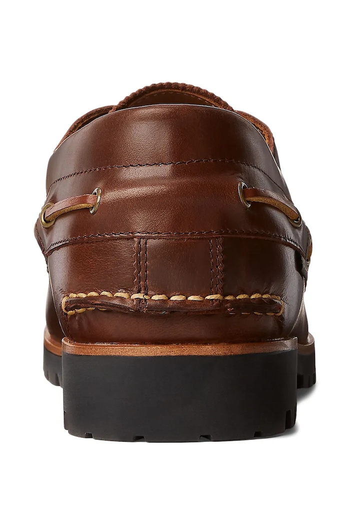 Polo Ralph Lauren półbuty skórzane Ranger Deck brązowy 812898336001