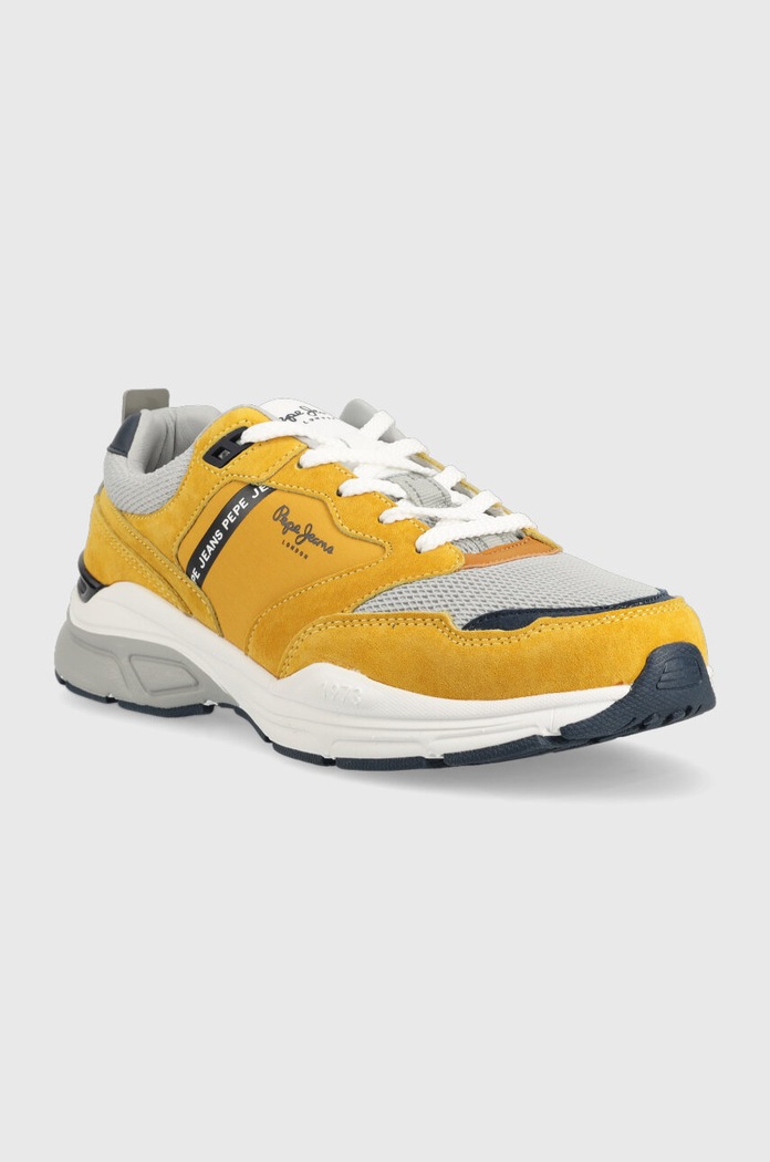 Sneakers boty Pepe Jeans DAVE PMS30936 žlutá SS23