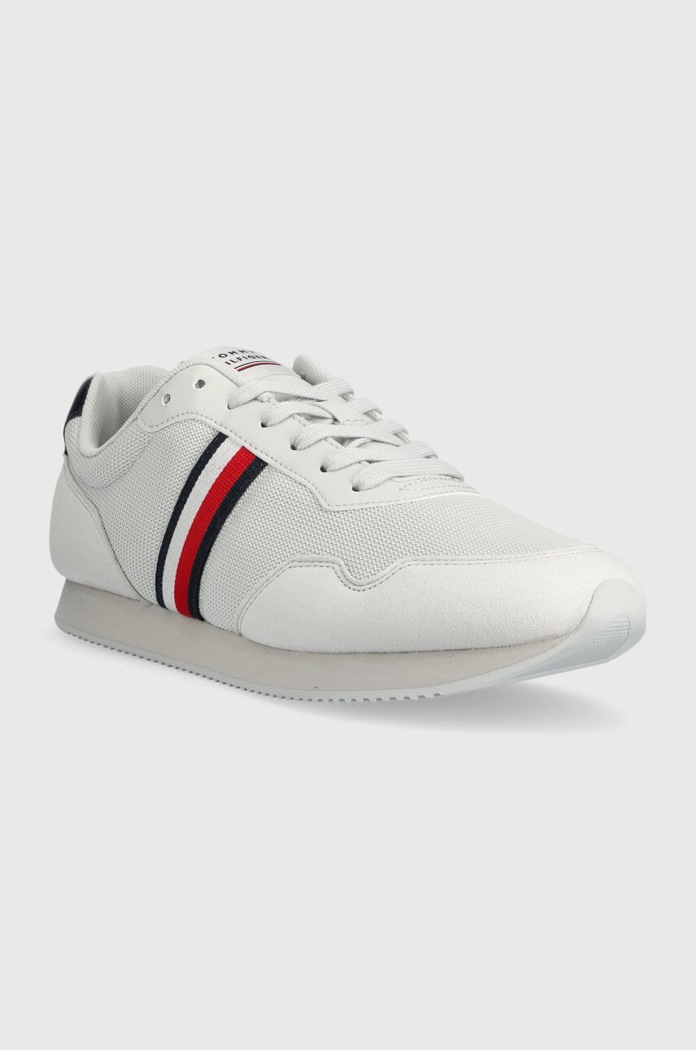 Tenisky Tommy Hilfiger CORE LO RUNNER FM0FM04504 sivá AW23