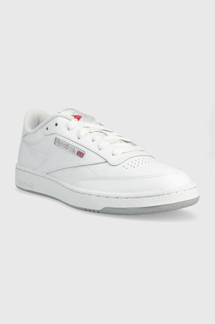 Reebok Classic sneakersy skórzane Club C FZ6011 biały SS23