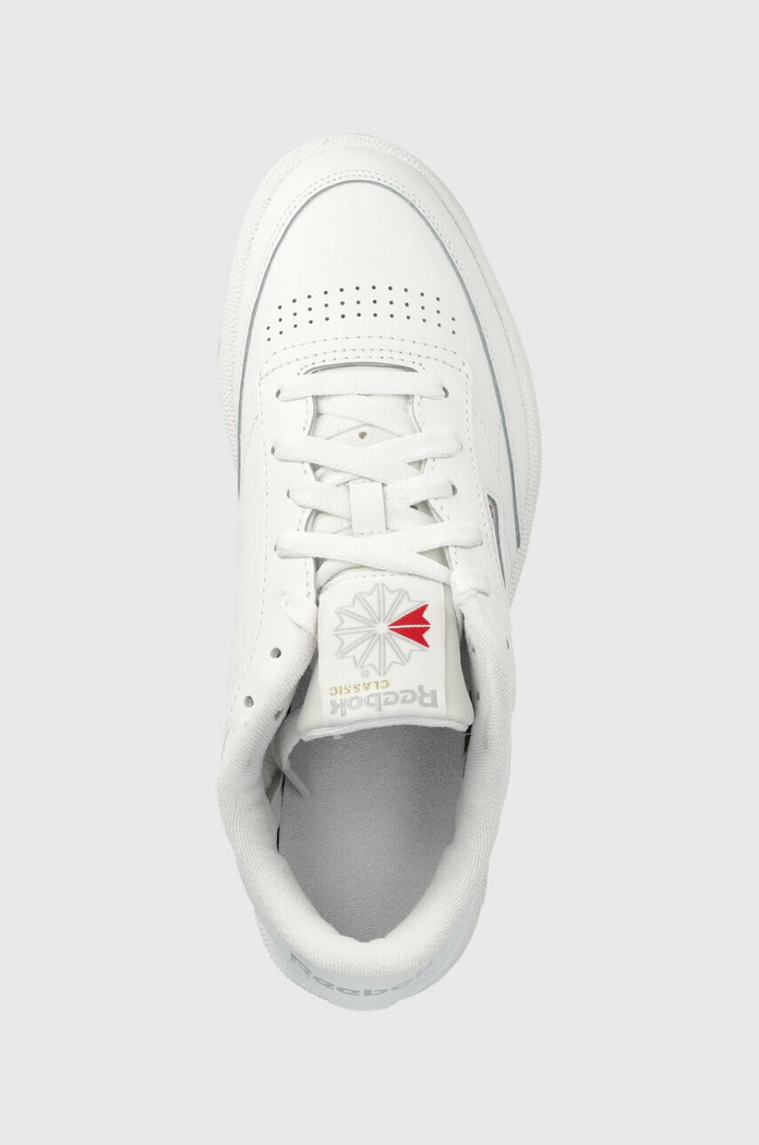Reebok Classic sneakersy skórzane Club C biały FZ6011