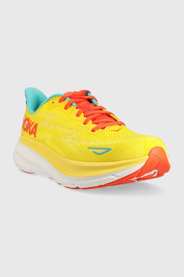 Hoka buty do biegania Clifton 9 1127895 żółty SS25