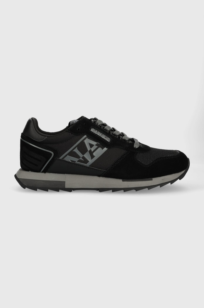 Napapijri sneakersy Virtus skóra zamszowa czarny NP0A4HL8.041