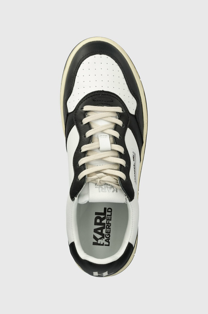 Usnjene superge Karl Lagerfeld KREW KL črna KL53020.001
