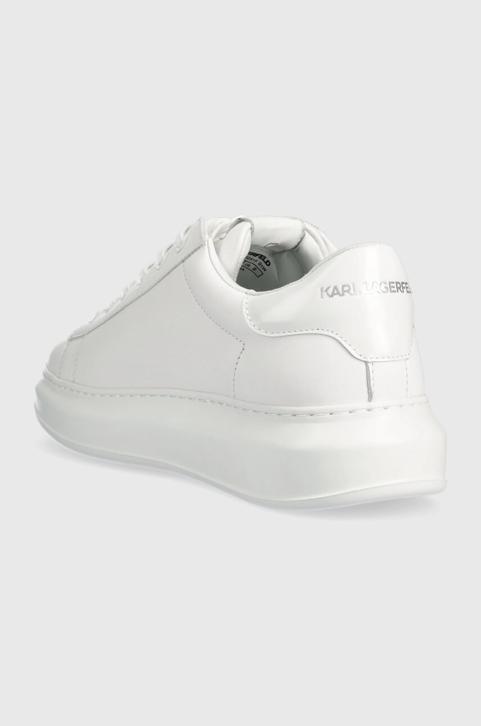 Παπούτσια Δερμάτινα sneakers Karl Lagerfeld KAPRI MENS KL52515.01W λευκό