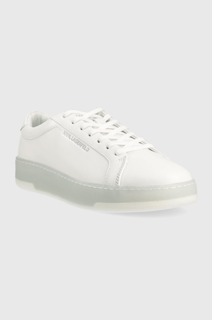 Δερμάτινα sneakers Karl Lagerfeld KOURT III KL51515.011 λευκό SS23