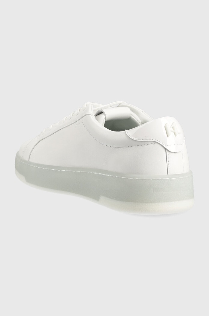 Παπούτσια Δερμάτινα sneakers Karl Lagerfeld KOURT III KL51515.011 λευκό