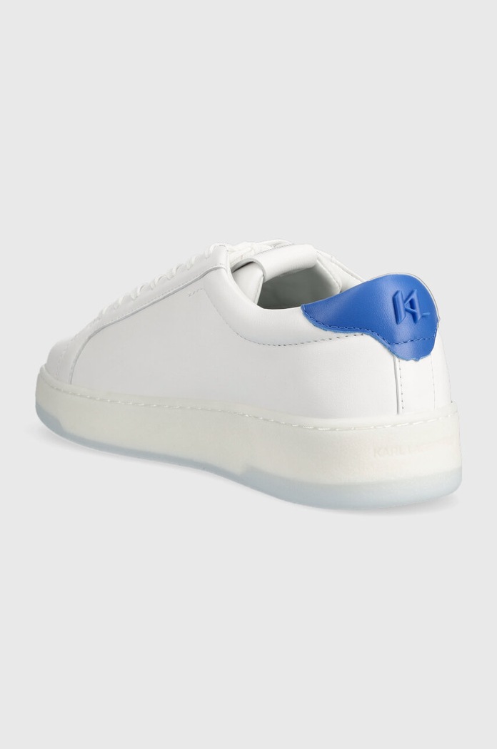 Obuwie Karl Lagerfeld sneakersy skórzane KOURT III KL51515.01B biały