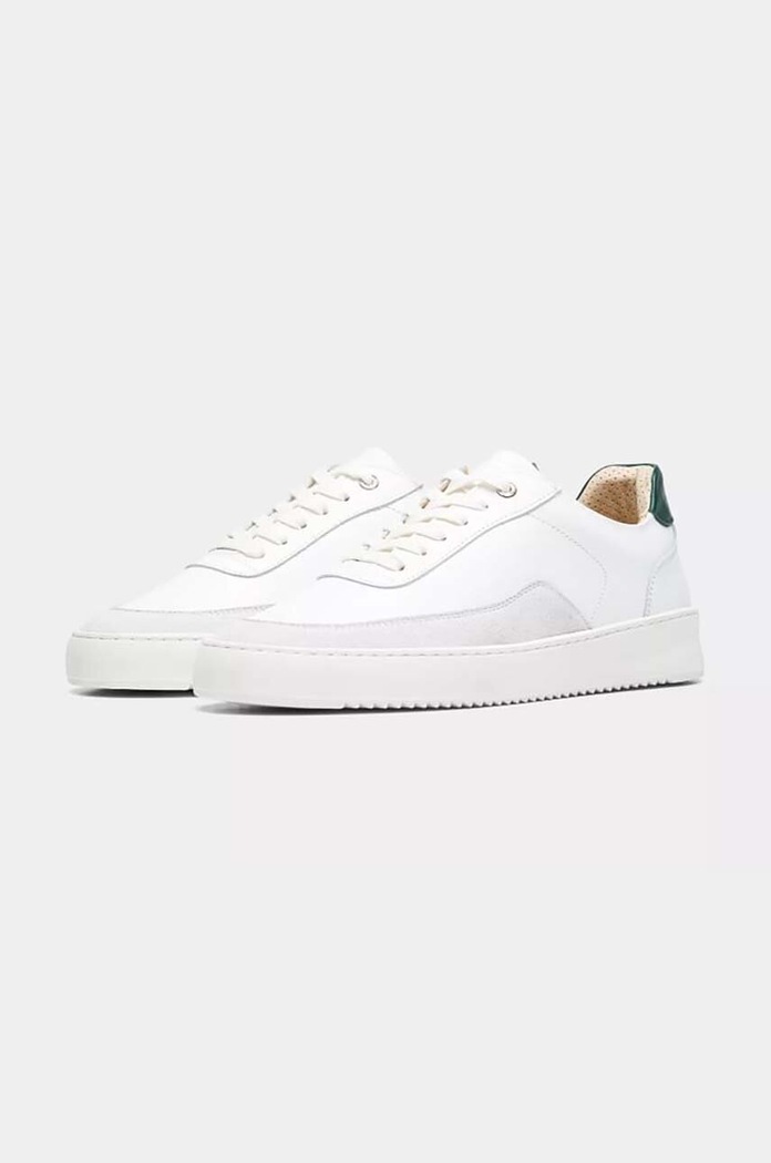 Δερμάτινα sneakers Filling Pieces Mondo Squash 46733331901 λευκό AA00