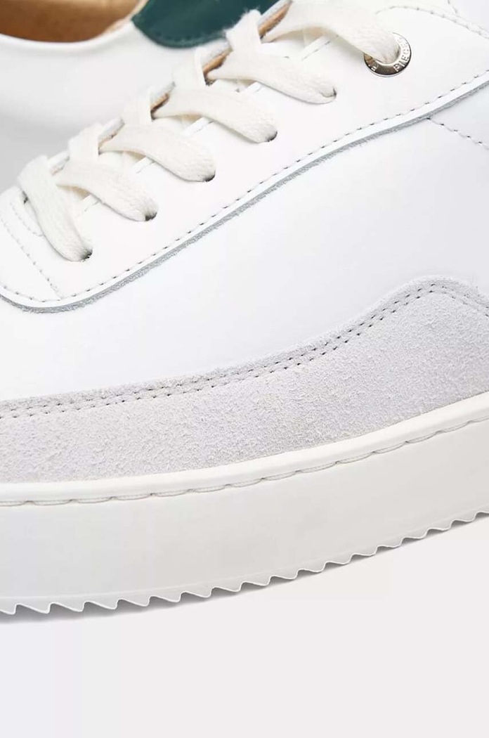 Δερμάτινα sneakers Filling Pieces Mondo Squash λευκό 46733331901