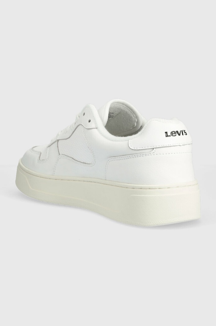 Obuwie Levi's sneakersy skórzane Glide D7521.0001 biały