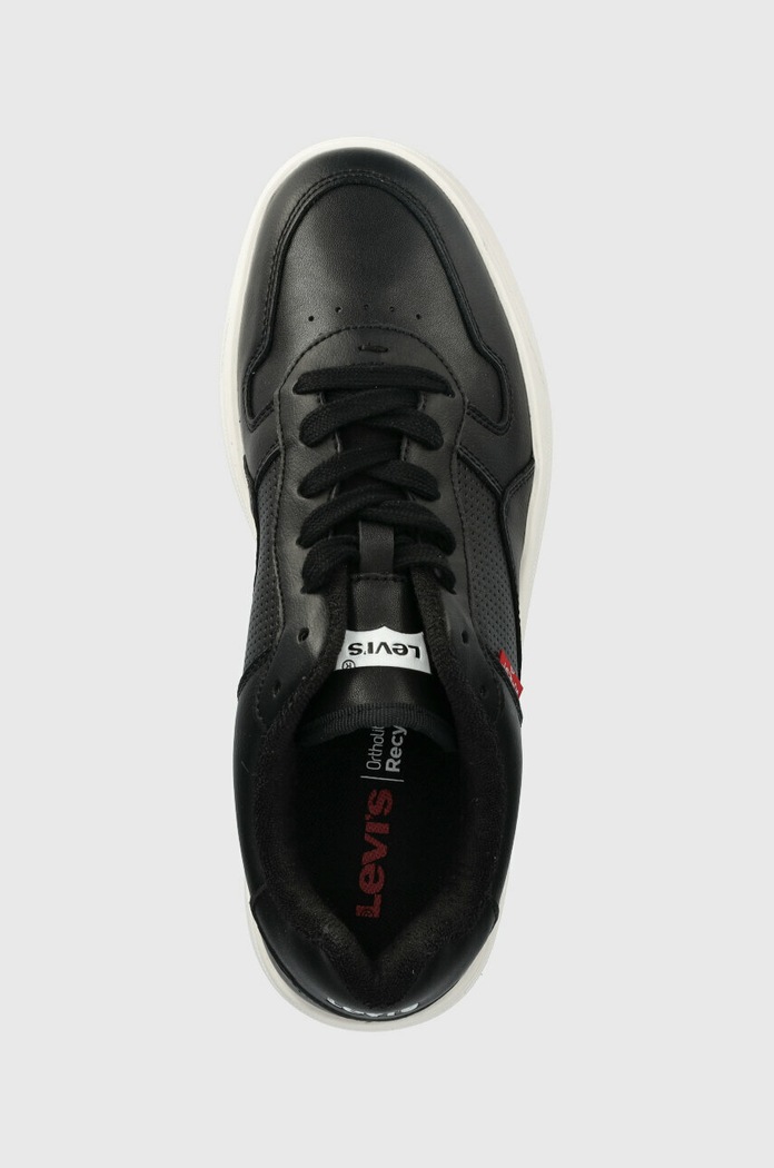Kožené sneakers boty Levi's Glide černá D7521.0002
