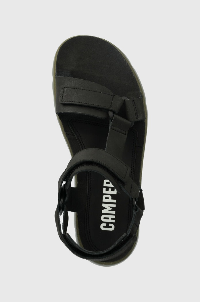 Δερμάτινα σανδάλια Camper Oruga Sandal μαύρο K100416.020
